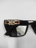 Сонцезахисні окуляри жіночі очки чорні від сонця Polaroid Жіночі сонцезахисні окуляри кішечки  з градієнтом, фото 5