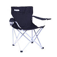 Туристичне розкладне крісло Spokey Angler 84x54x81 см Чорне (s0259) SC, код: 109017