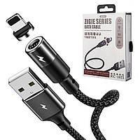 Шнур для зарядки USB - Lightning, 1,2м, 3A, Remax RC-102i / Магнитная зарядка для телефона