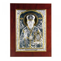 Икона "Святой Николай Чудотворец" 22*28 см Exetera Argenti
