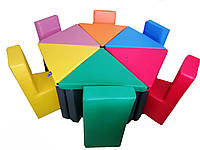 Комплект игровой мебели Tia-Sport Цветочек (sm-0036) GR, код: 6538553