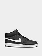 Кроссовки мужские Nike Court Vision Mid Next Nature (DN3577-001) 44 Черно-белый PZ, код: 7479942