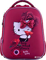 Рюкзак шкільний Kite Hello Kitty каркасний для початкової школи на зріст 130-145 см,  38х29х16 см, 995 г, HK18-531M