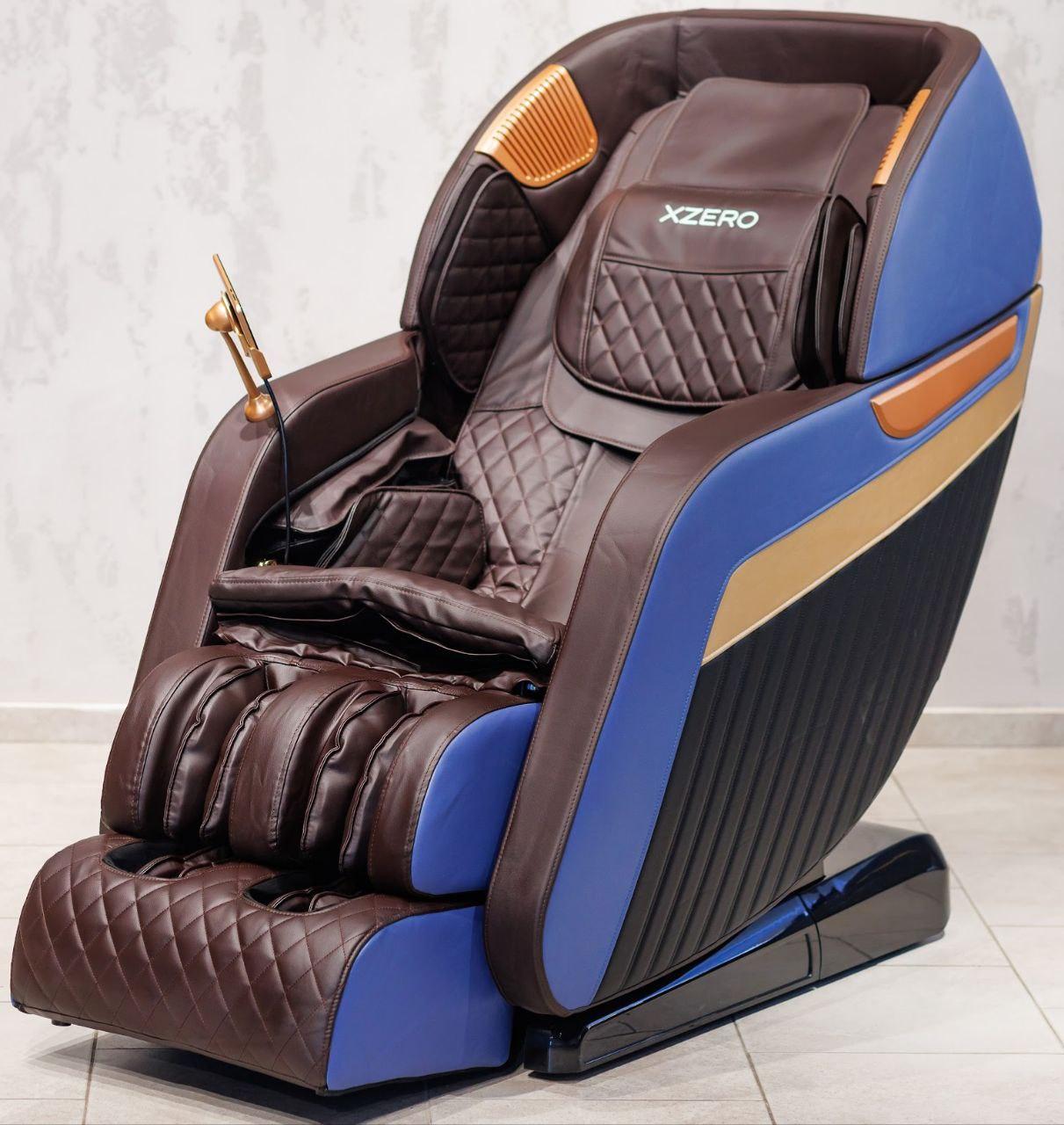 Масажне крісло XZERO LS 35 4D Blue (Безкоштовна доставка!)