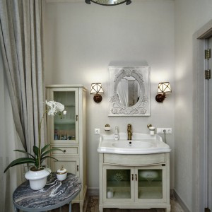 Дизайн ванної кімнати в стилі прованс