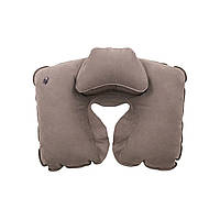 Подушка для шеи Tramp Lite Комфорт TLA-008 45 х 28 х 13 см Бежевый OS, код: 6814569