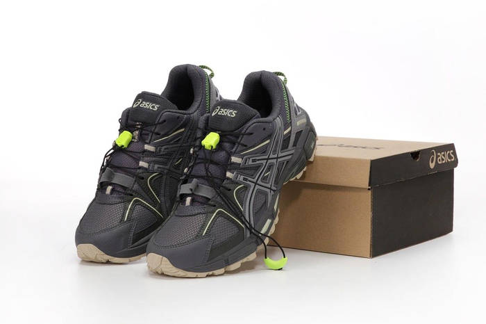 Мужские кроссовки ASICS Gel kahana 8 Dark Grey Асикс демисезон серые ...