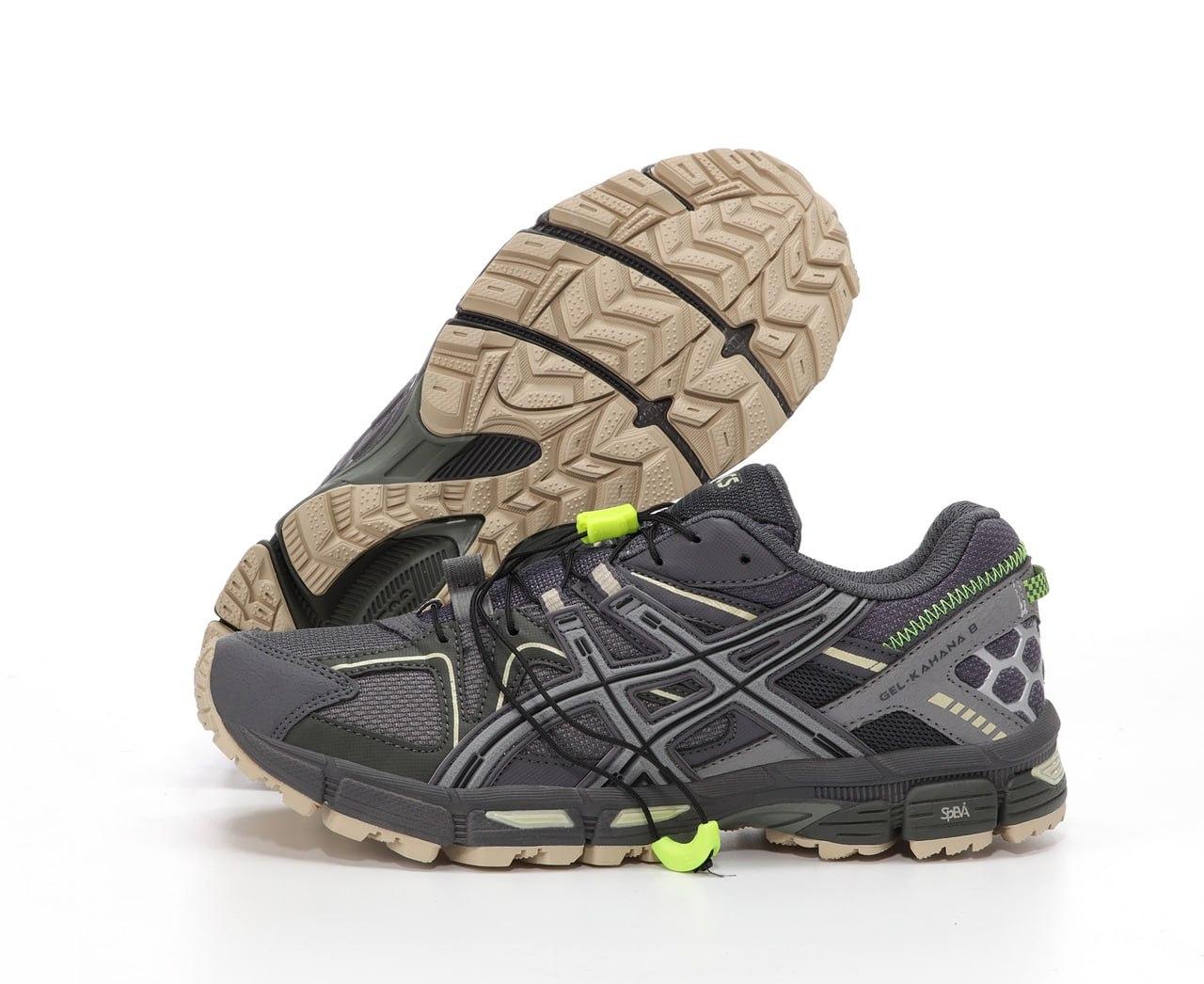 Чоловічі кросівки ASICS Gel kahana 8 Dark Grey Асікс демісезон сірі кеди повсякденні сітка