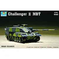 Challenger II MBT. Збірна модель танка у масштабі 1/72.TRUMPETER 07214