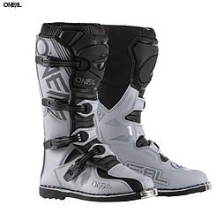 Мотоботи O'neal Element Boot Grey розмір 9 US або 42 EU