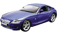 Автомодель металлическая BMW Z4 M COUPE (синий металлик, 1:32), 18-43007