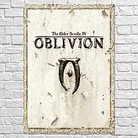 Плакат "Древние Свитки 4: Обливион, Elder Scrolls IV: Oblivion (2006)", 42×30см