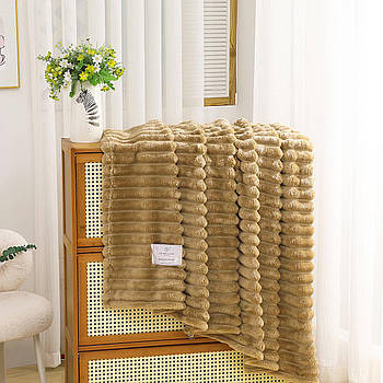 Плед-покривало "Colorful Home" Шарпей беж (150x200cм)