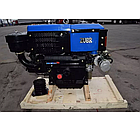 Двигун дизельний на мотоблок Zubr R195NM 12 к. с. електростартер, фото 10