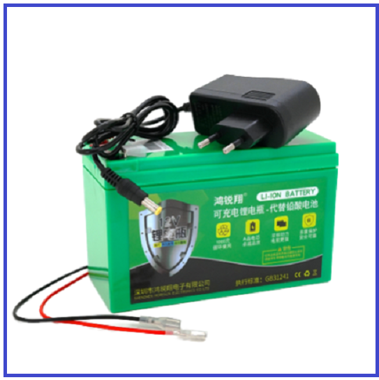 Акумуляторна батарея літієва Voltronic 12V 10Ah з елементами Li-ion 18650 (150х65х94) + зарядний пристрій