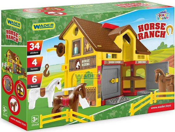 Ігровий набір Play House ранчо, Wader, 25430, фото 1