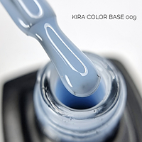 База Color Base Kira Nails 009 (пыльно-голубой) 6мл