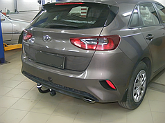 Фаркоп Kia Ceed CD хетчбек 2018- (Кіа Сід) польський, без підрізання бампера