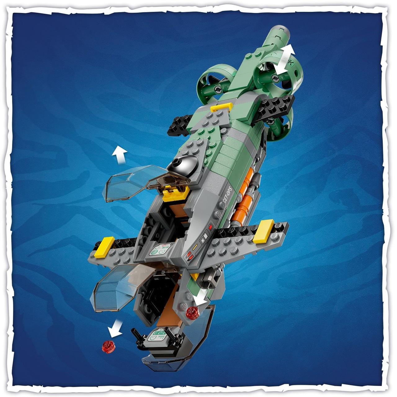 Конструктор LEGO Avatаr Подводная лодка Мако 75577 ЛЕГО Б5792-11 - фото 6 - id-p2166879869