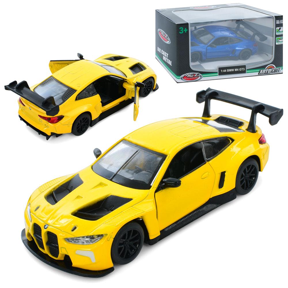 Машина дитяча модель Автосвіт BMW M4 GT3, металева 11см, AS-3075