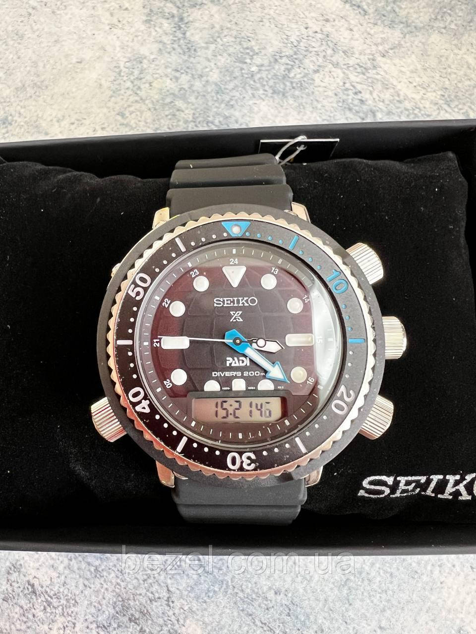 Чоловічий годинник Seiko Prospex SNJ035P1 SNJ035 Arnie Solar Tuna PADI Dive