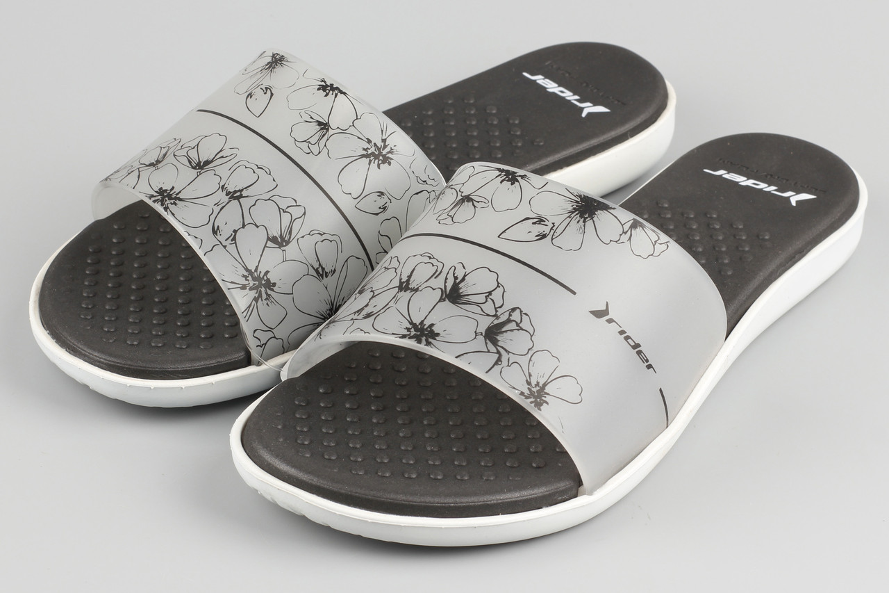 Шльопанці жіночі білі RIDER SPLASH V FEM 83503-AR360 Райдер Розміри 39 Маломір на розмір, фото 1