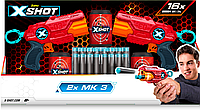 Набор быстрострельных бластеров EXCEL MK 3 Double X-Shot Red, 36432R