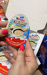 Яйце Kinder Creamy Milky Crunchy з повітряним рисом 19 грм