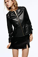 Zara куртка жіноча екошкіра 3046/643/800 розм. XS