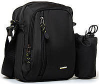 Мужская сумка на плечо Lanpad LAN63741 black Черная OS, код: 8327313
