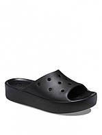 Crocs Classic Platform slide 208180-001-W6 36 Черный