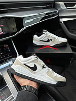 Мужские кожаные кроссовки Nike Air Jordan 90 White белые спортивные кеды найк айр из натуральной кожи