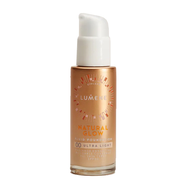 Тонуючий флюїд Lumene Natural Glow Fluid Foundation SPF 20 - 00 Ultra Light