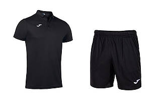 Комплект Joma Hobby (поло + шорти) 100437.100+100438.100 S