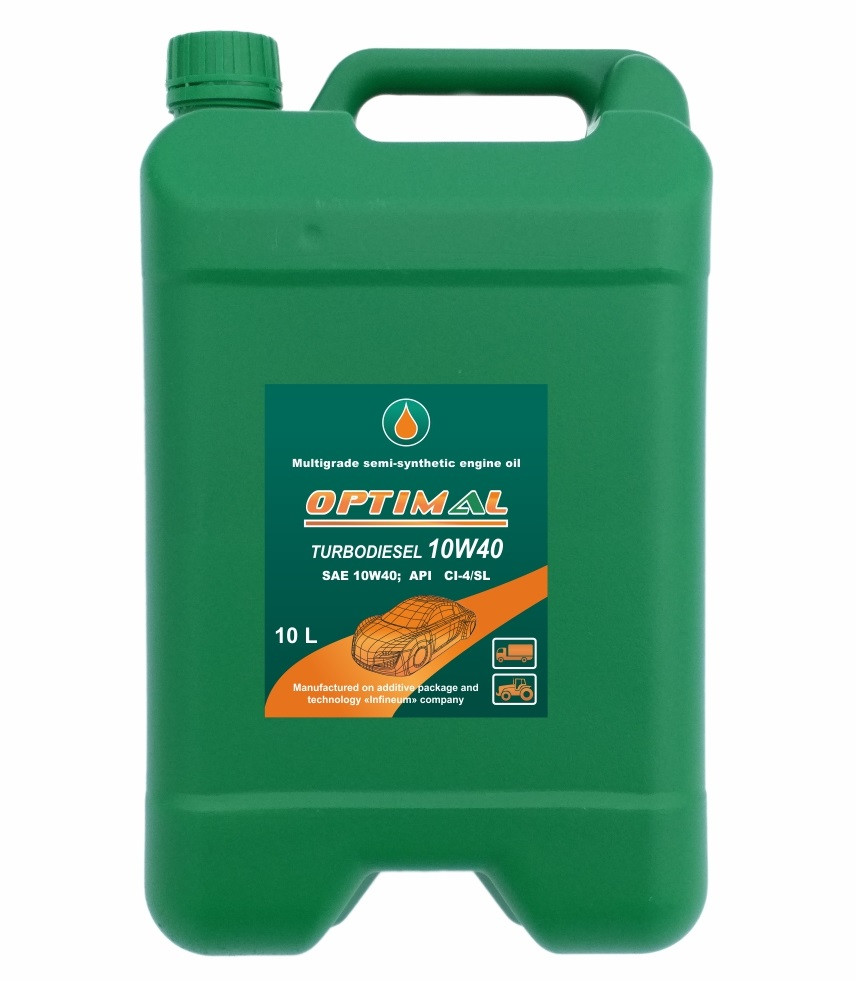 Олива моторна OPTIMAL Turbodiesel 10W40 API CI-4/SL, 10л