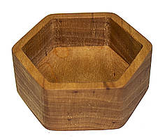 Свічник з дерева Hexagon, Проміс-Плюс, 60 мм