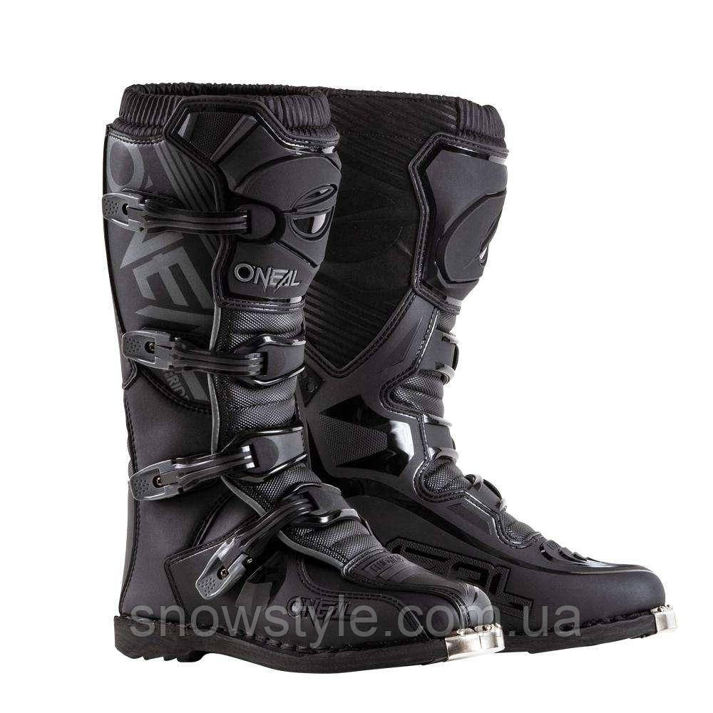 Мотоботи Oneal Element Boot Black розмір 7 US або 39 EU