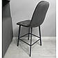 Барні стільці з оббивкою на вибір Hiko велюр тканина екошкіри без поворотного механізму з металевими ніжками, фото 4