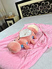 Іграшка-подушка 3в1 з пледом Гусінь, фото 5