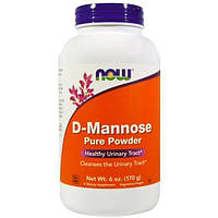 Урологический препарат NOW Foods D-Mannose Pure Powder 6 oz 170 g 85 servings UN, код: 7681911