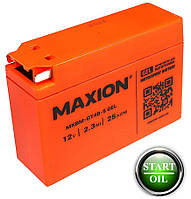 Мото аккумулятор AGM MAXION GT 4B-5 (12V, 2,3A)