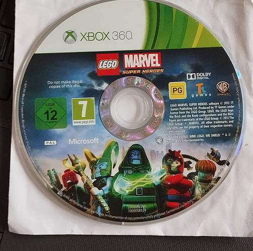 Оригинальный диск Lego Marvel Super Heroes XBOX360 (ID#2166959379 ...