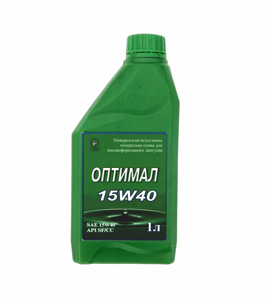 Олива моторна OPTIMAL 15W40 API SF/СС, 1 л