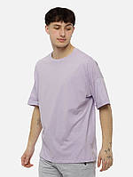 Мужская футболка оверсайз XL сиреневый Yuki ЦБ-00210817 PZ, код: 8422988