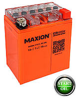Мото аккумулятор GEL MAXION YTX 7L-BS (12V, 7A)