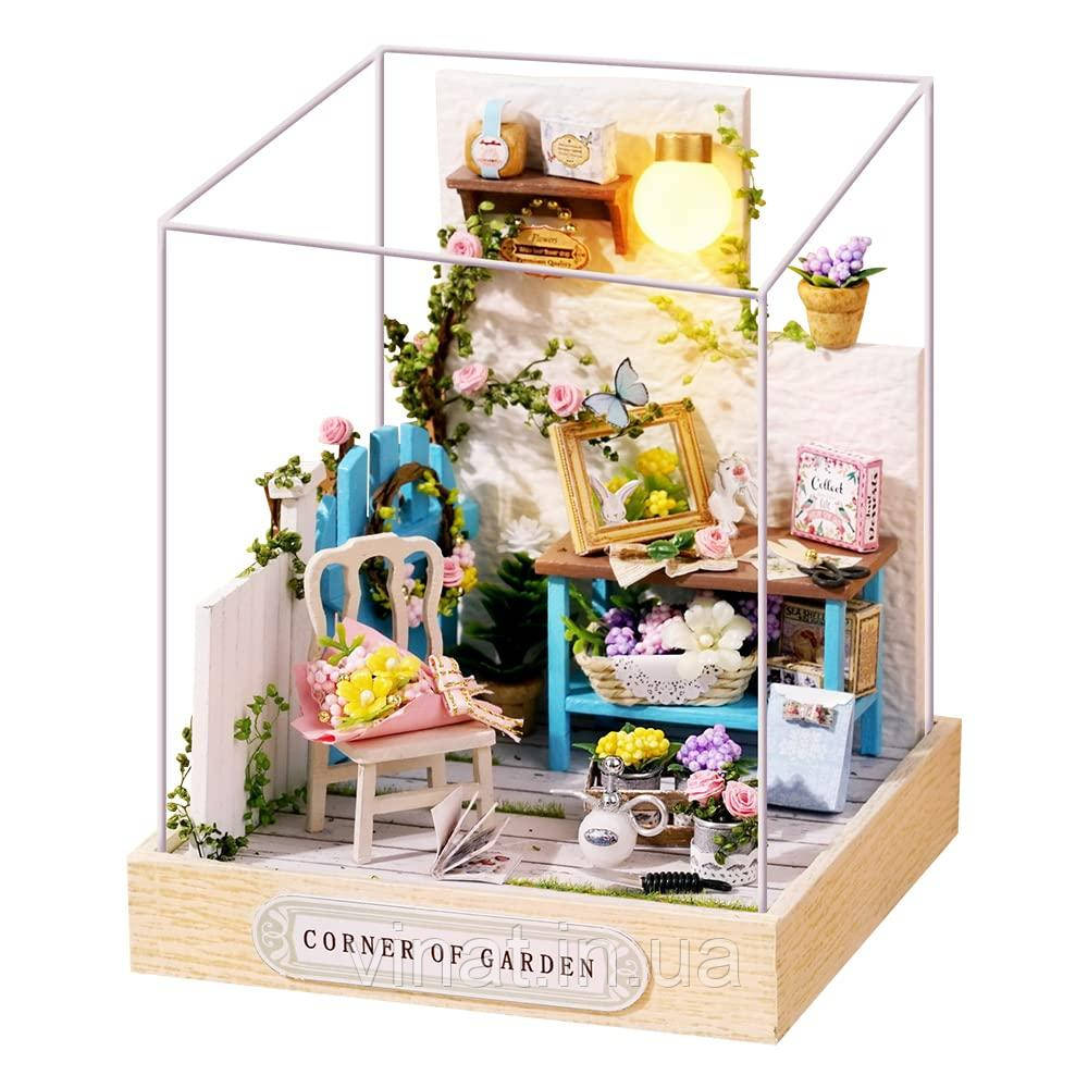 Румбокс Конструктор 3D Садовий Куточок DIY Corner of Garden QT-033, фото 1