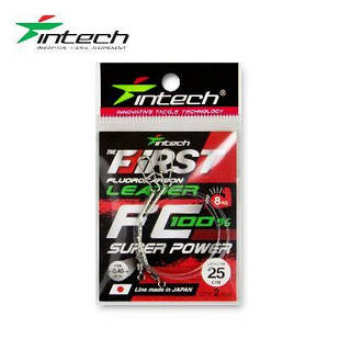 Повідець флюорокарбоновий Intech FC First Leader 25 cm 2 шт (0.45 mm/8,00 kg)