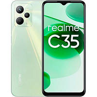 Смартфон Realme C35 Unisoc T616 4/64 GB 8/50 MP Android 12 [6.6" FHD] - смартфон Б/У