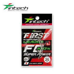 Повідець флюорокарбоновий Intech FC First Leader 25 cm 2 шт (0.50 mm/9,00 kg)