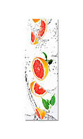 Наклейка на холодильник Zatarga Грейпфруты 650х2000 мм (Z181310re) PZ, код: 2385788